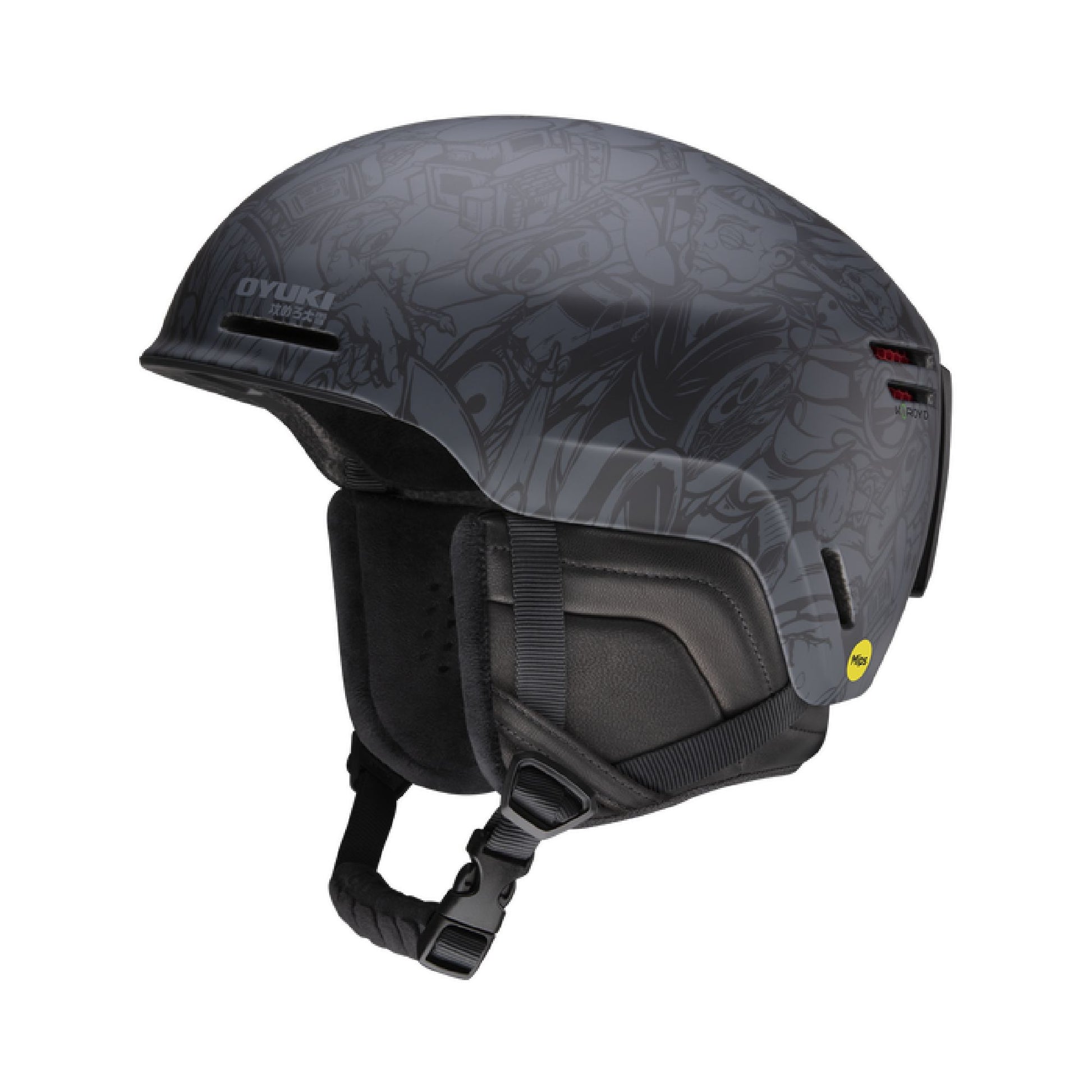 Smith Method MIPS Round Contour Fit Snow Helmet Matte Oyuki X Smith Snow Helmets