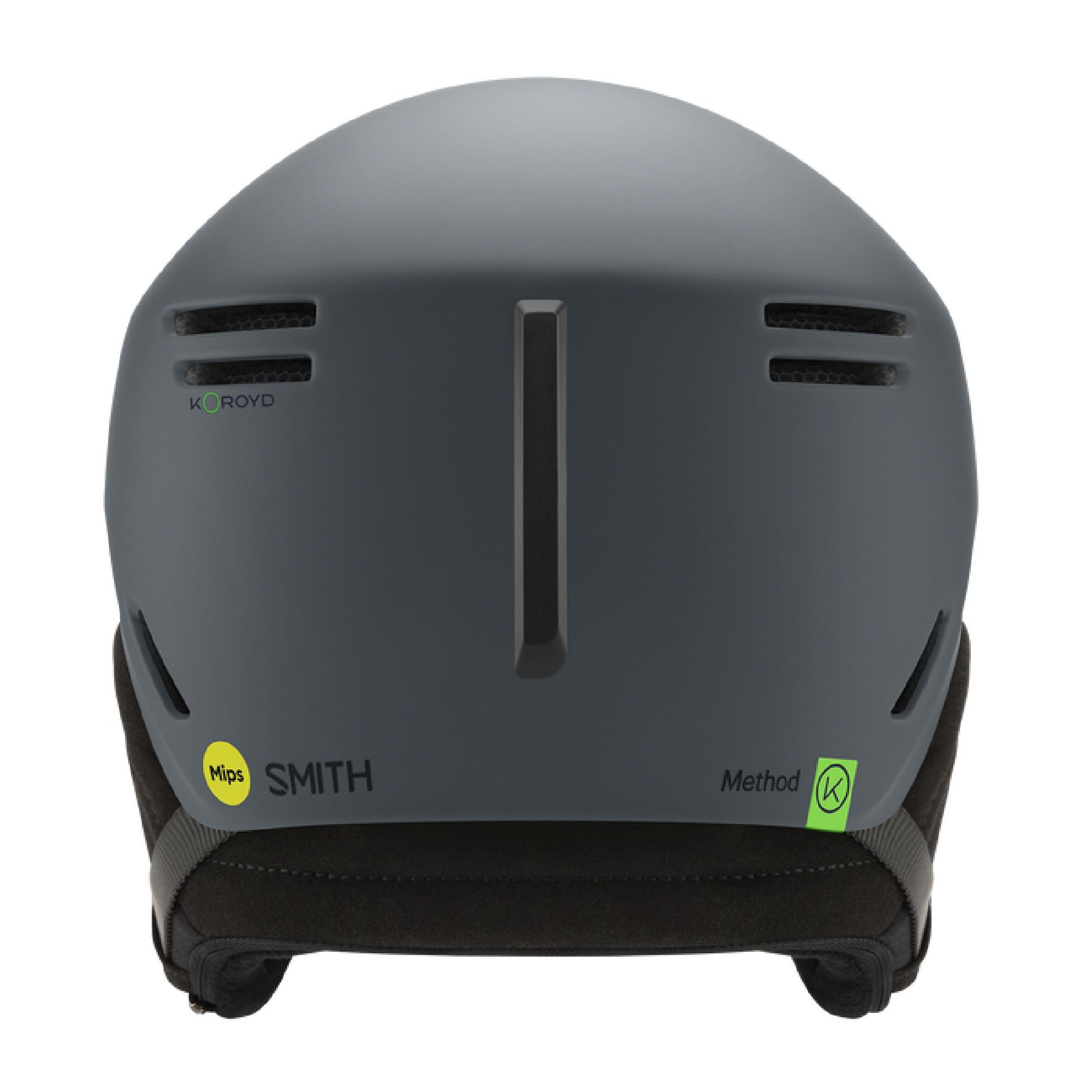 Smith Method MIPS Round Contour Fit Snow Helmet Matte Slate Snow Helmets