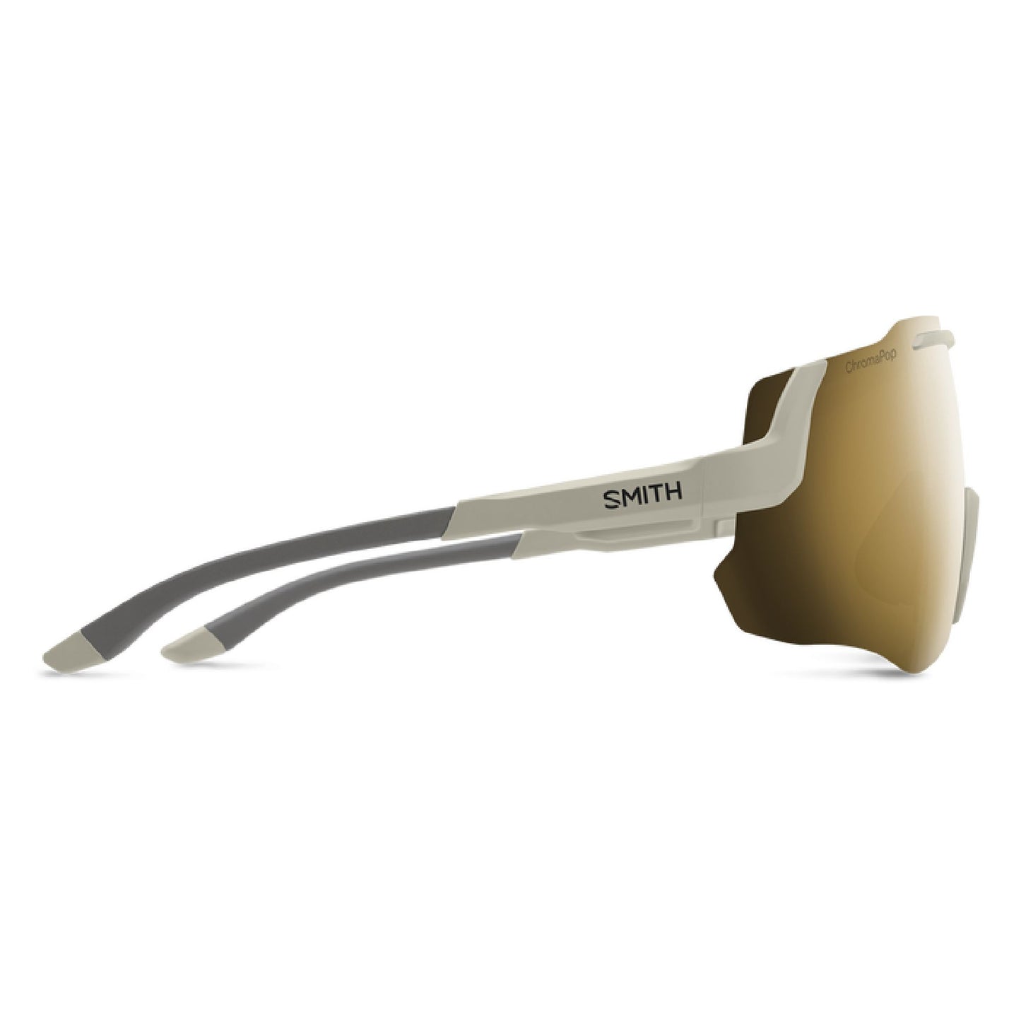 Smith Momentum Sunglasses Matte Bone ChromaPop Black Gold Mirror - Smith Sunglasses