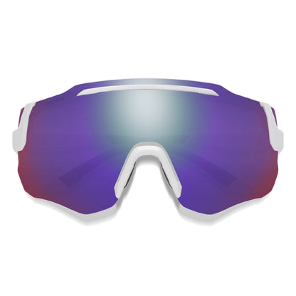 Smith Momentum Sunglasses White ChromaPop Violet Mirror - Smith Sunglasses