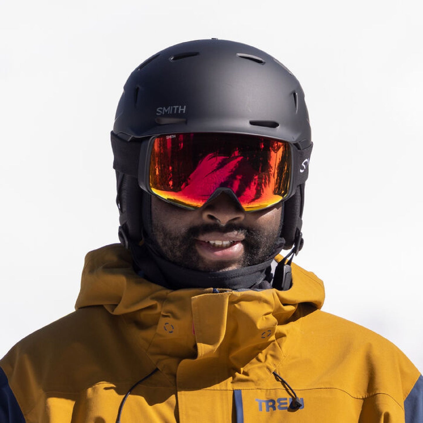 Smith Nexus MIPS Round Contour Fit Snow Helmet Matte Black Snow Helmets