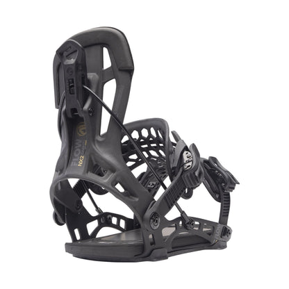 Flow NX2 Carbon Snowboard Bindings Graphite - Flow Snowboard Bindings