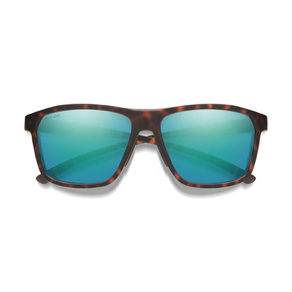 Smith Pinpoint Sunglasses Matte Tortoise ChromaPop Polarized Opal Mirror - Smith Sunglasses