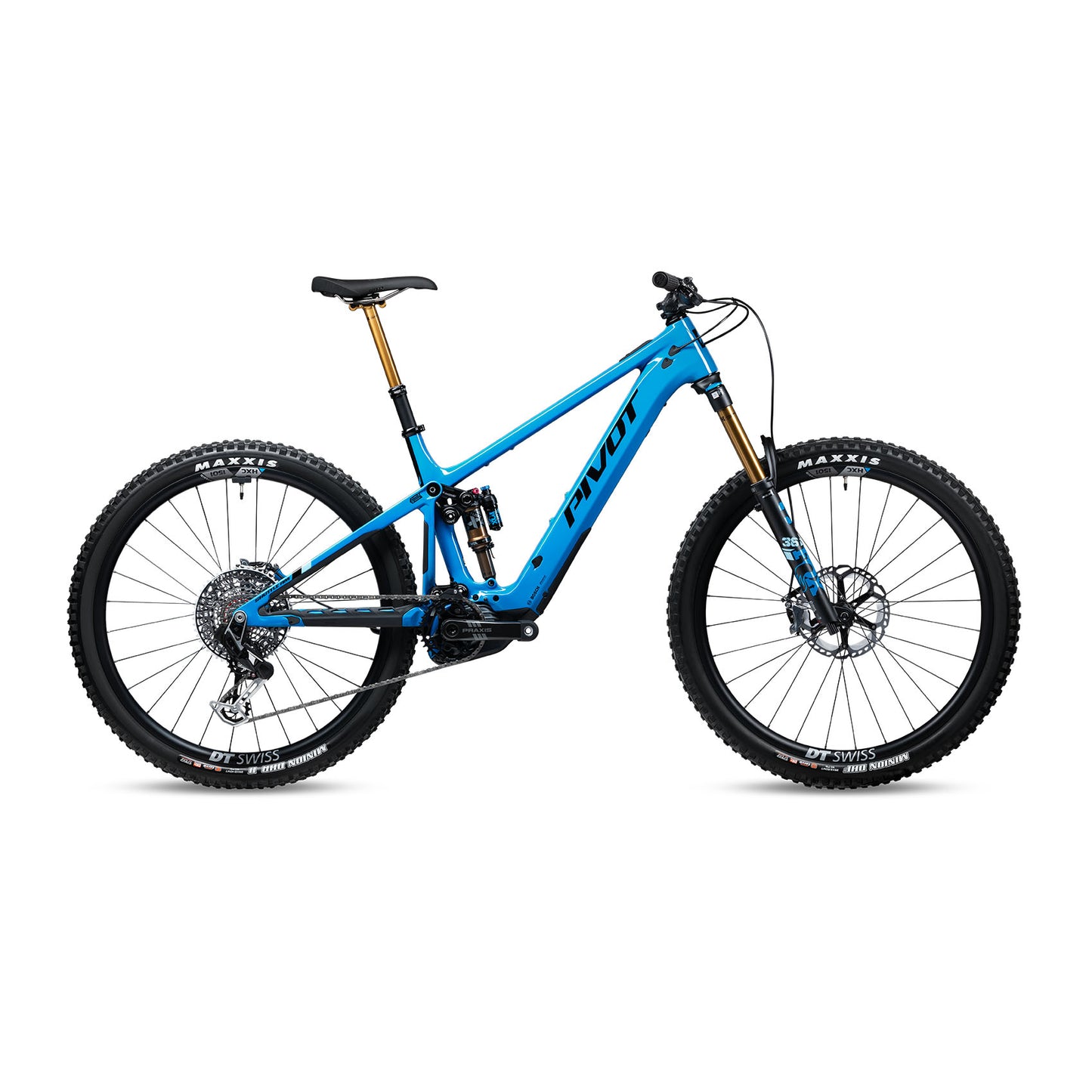 Pivot Shuttle AM Pro XO Eagle Blue Neptune - Pivot Cycles eMountain Bikes