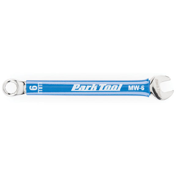 Park Tool MW-6 Metric Wrench 6mm Blue/Chrome - Park Tool Combination Wrenches