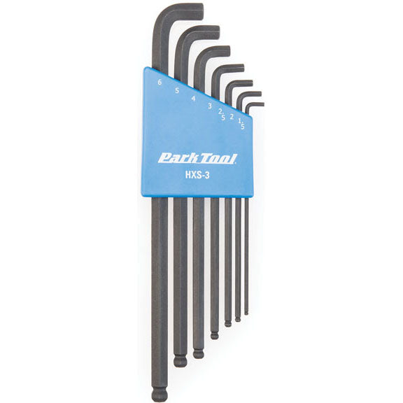 Park Tool HXS-3 Stubby Hex Wrench Set 1.5-6mm - Park Tool Hex Wrench