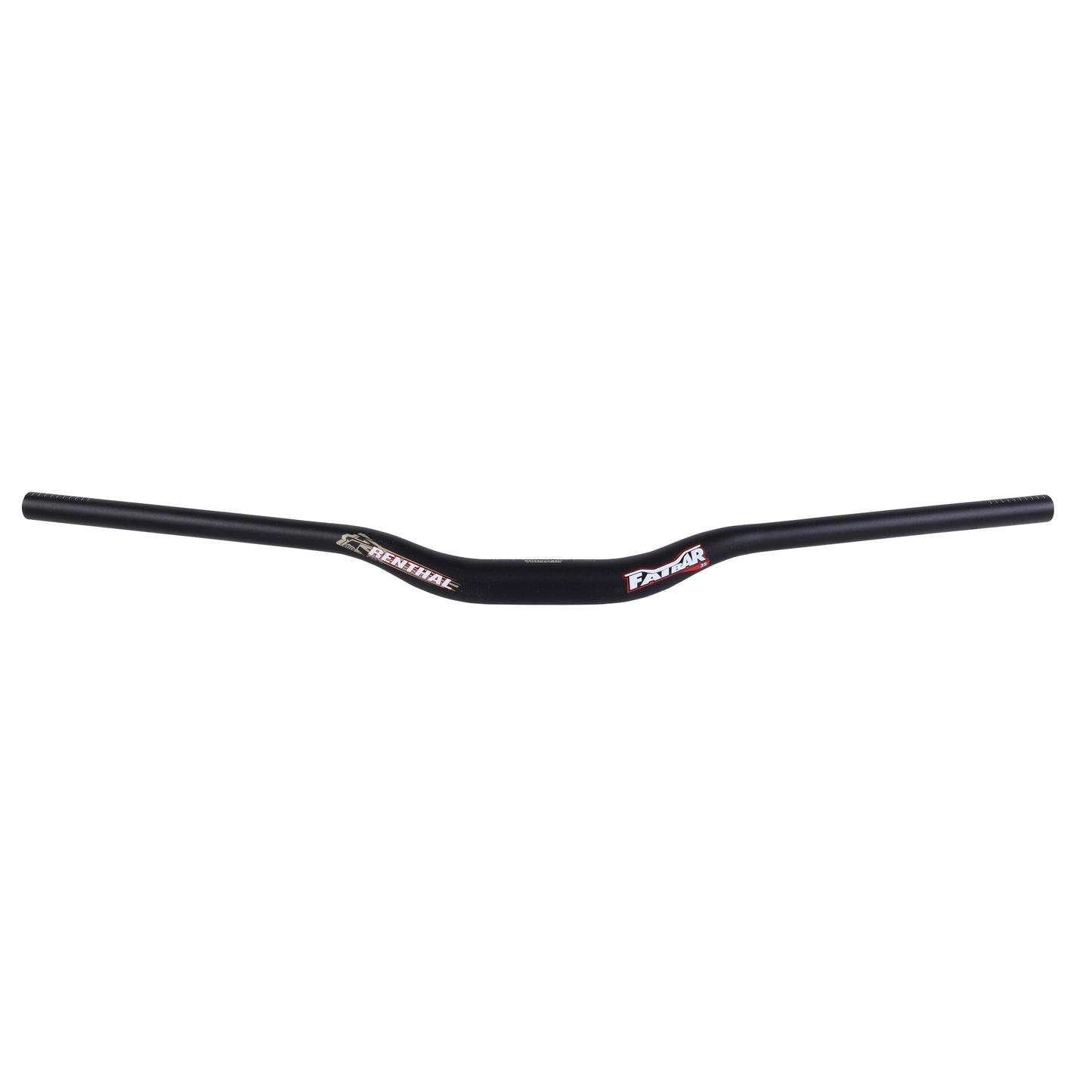 Renthal FatBar 35 Handlebar - Aluminum 30mm 800mm 35mm Black - Renthal Flat/Riser Handlebar