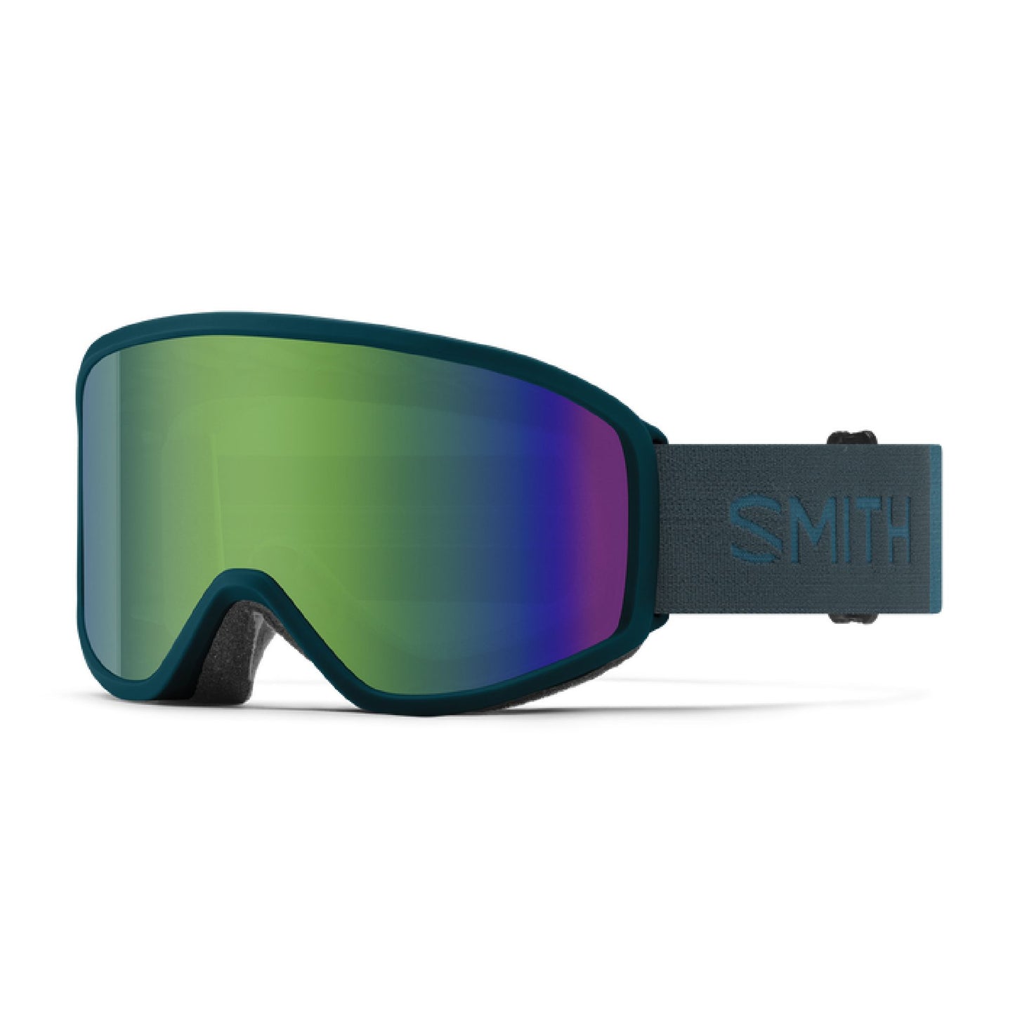 Smith Reason OTG Snow Goggle Pacific Green Sol-X Mirror - Smith Snow Goggles