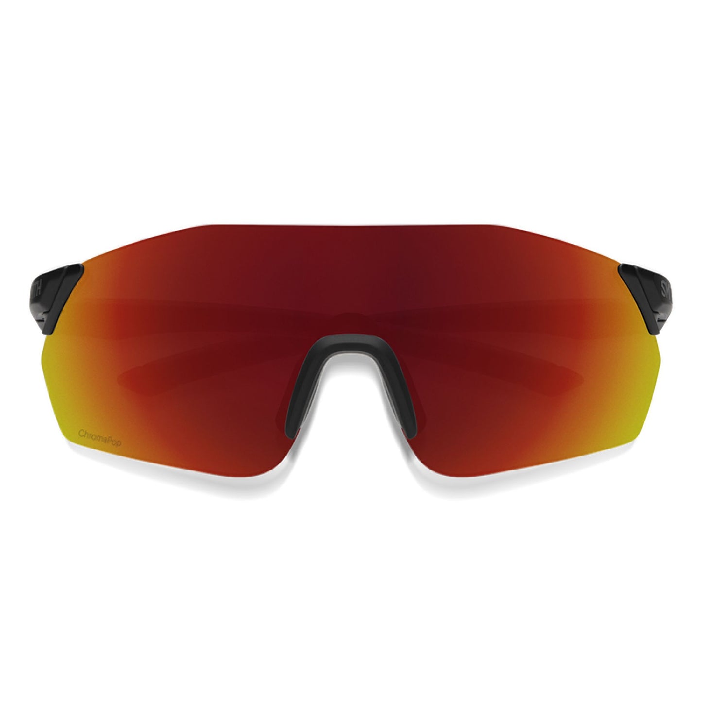 Smith Reverb Sunglasses Matte Black ChromaPop Red Mirror Sunglasses