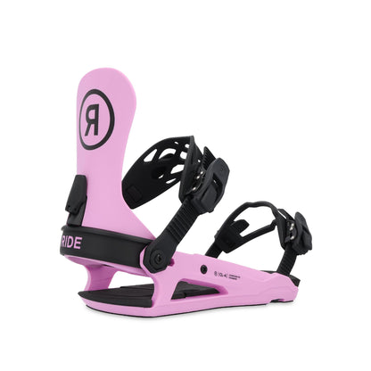 Ride CL-4 Snowboard Bindings Pink - Ride Snowboard Bindings