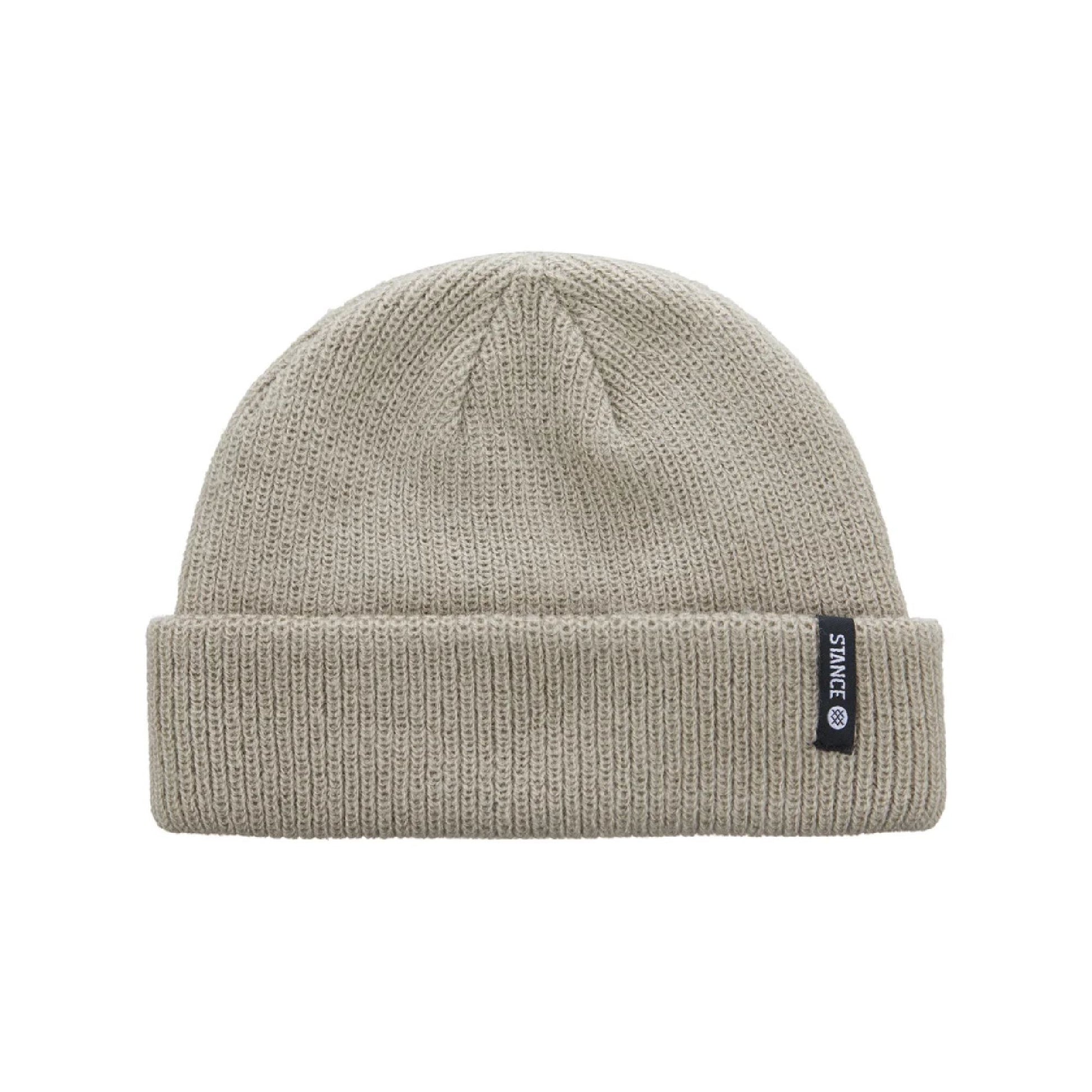Stance Icon 2 Shallow Beanie Taupe OS Beanies