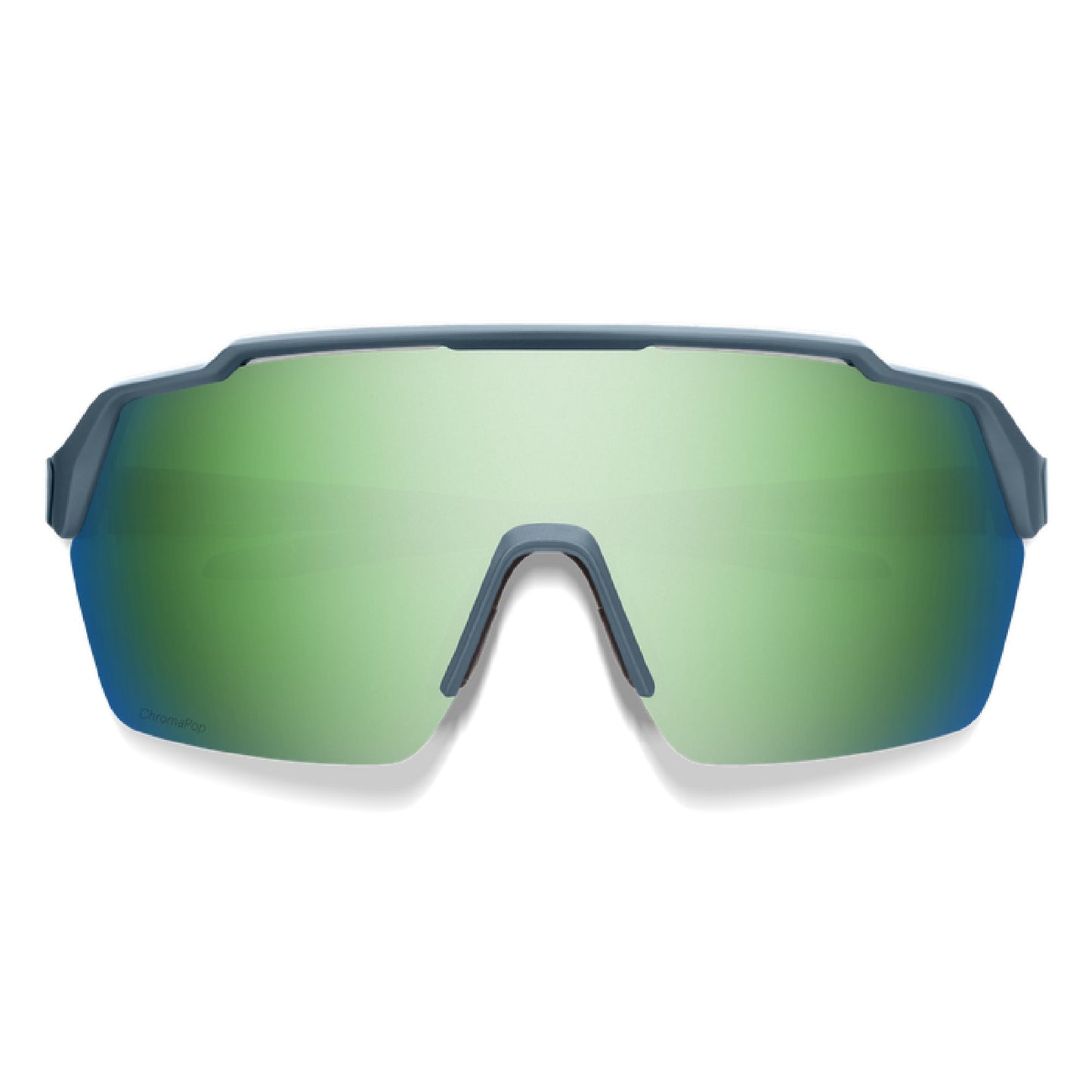 Smith Shift Split MAG Sunglasses Matte Stone Moss ChromaPop Green Mirror - Smith Sunglasses