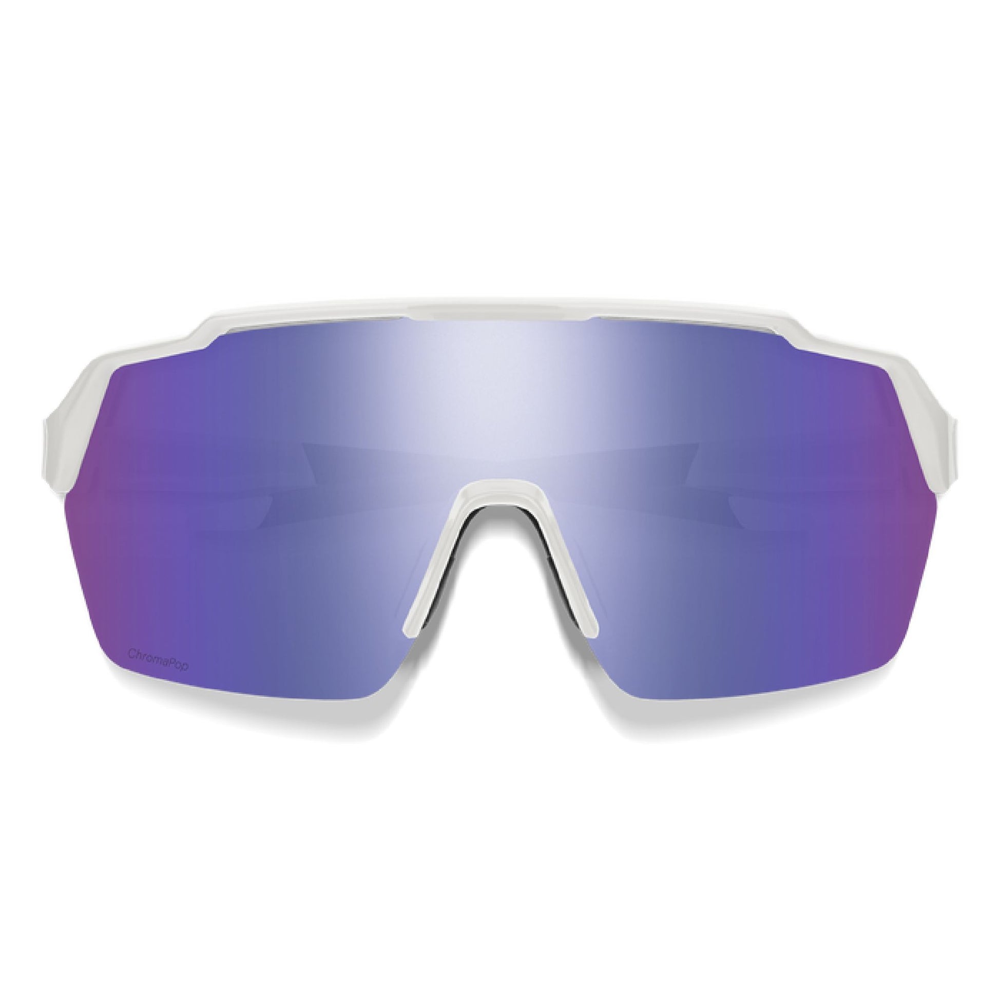 Smith Shift Split MAG Sunglasses White ChromaPop Violet Mirror - Smith Sunglasses