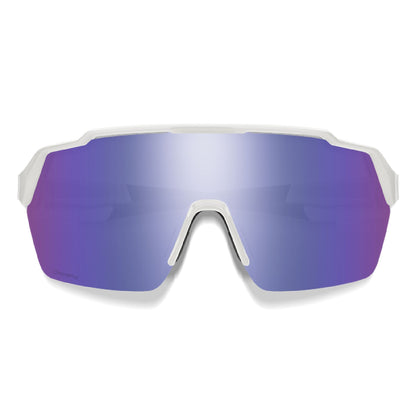 Smith Shift Split MAG Sunglasses White ChromaPop Violet Mirror - Smith Sunglasses