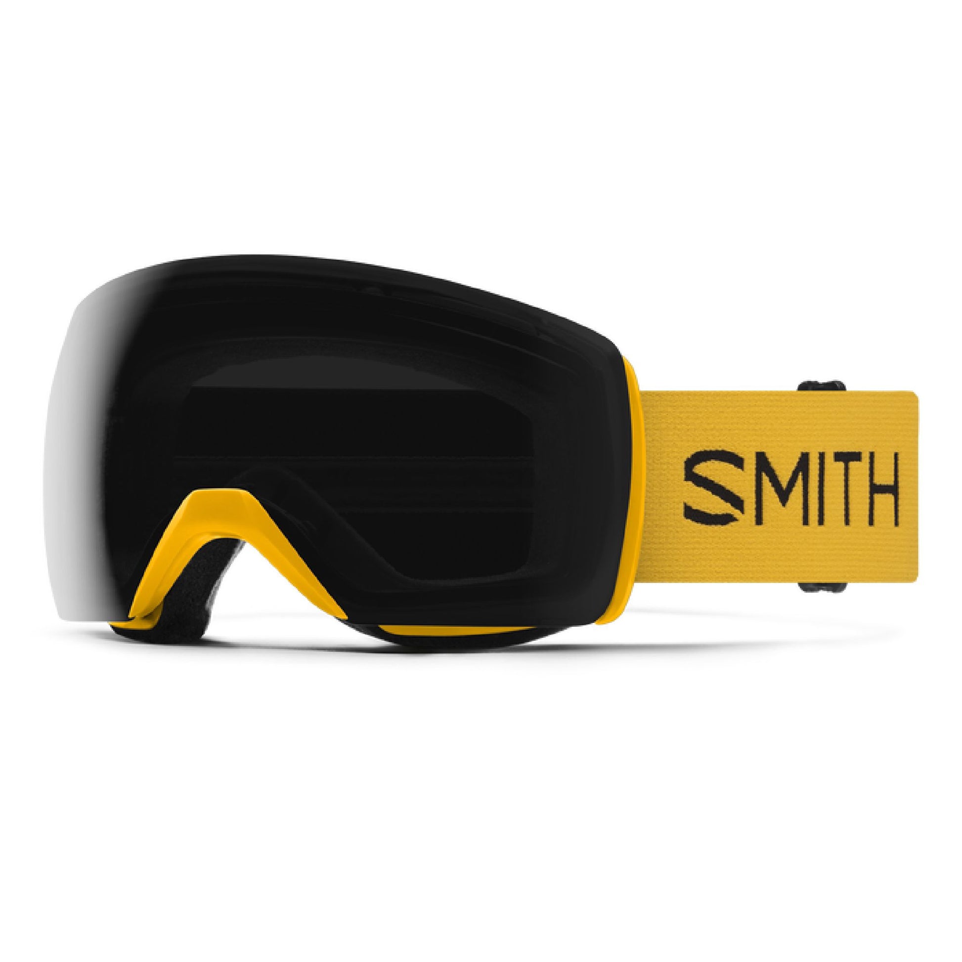 Smith Skyline XL Snow Goggle Gold Bar ChromaPop Sun Black Snow Goggles