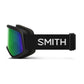 Smith Kids' Snowday Snow Goggle Black Green Sol-X Mirror Snow Goggles