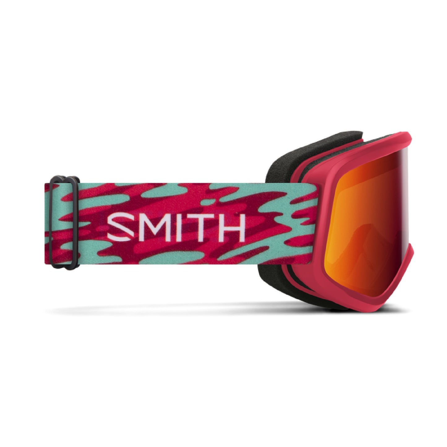 Smith Kids' Snowday Snow Goggle Crimson Swirled Red Sol-X Mirror Snow Goggles