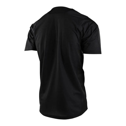 Troy Lee Designs Skyline Youth Solid Short Sleeve Jersey Black - Troy Lee Designs Bike Jerseys