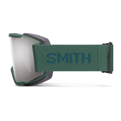 Smith Squad Snow Goggle Alpine Green Vista ChromaPop Sun Platinum Mirror - Smith Snow Goggles