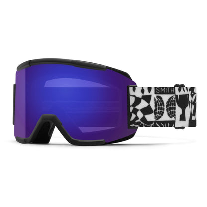 Smith Squad Snow Goggle Artist Series | Meg Fransee ChromaPop Everyday Violet Mirror - Smith Snow Goggles