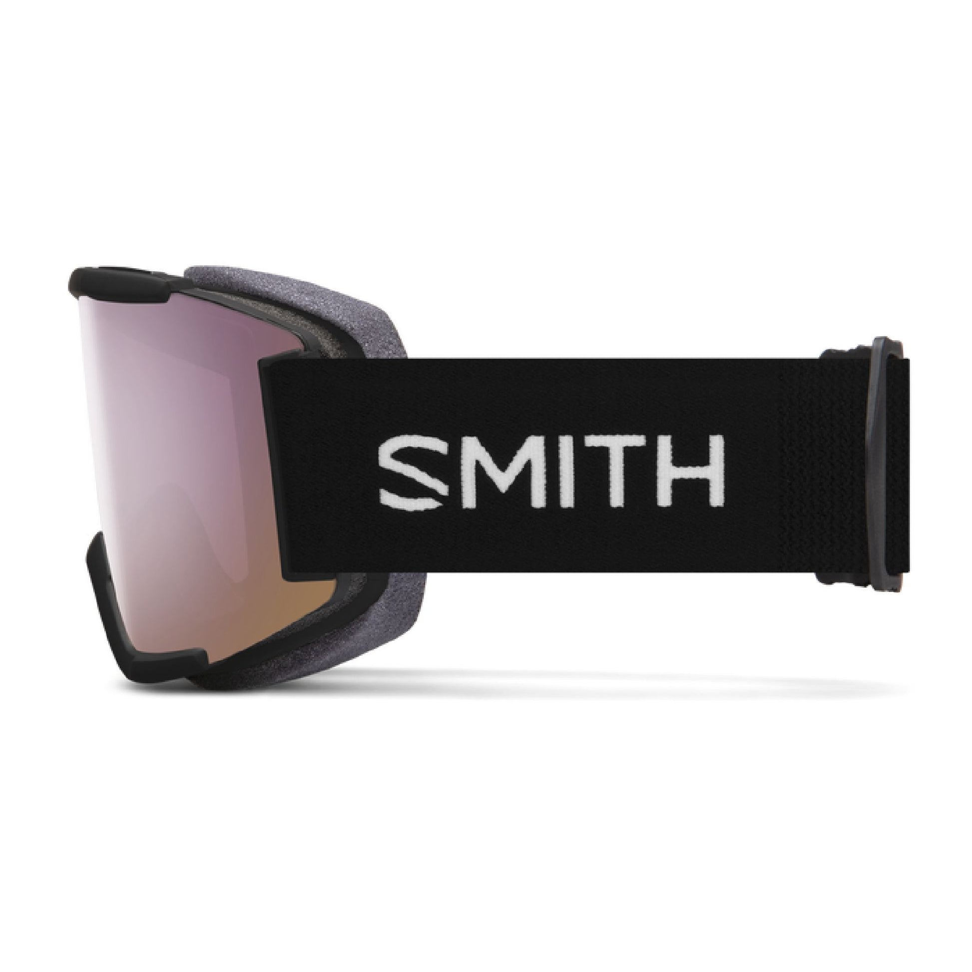 Smith Squad Snow Goggle Black / ChromaPop Everyday Rose Gold Mirror Snow Goggles