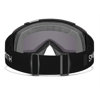 Smith Squad Snow Goggle Black ChromaPop Everyday Rose Gold Mirror - Smith Snow Goggles