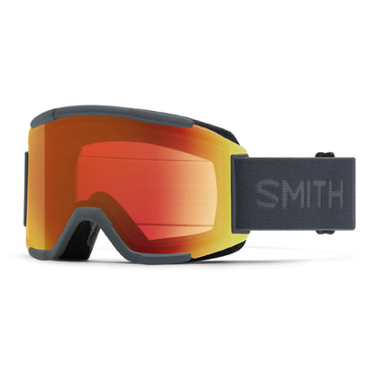 Smith Squad Snow Goggle Slate ChromaPop Everyday Red Mirror - Smith Snow Goggles