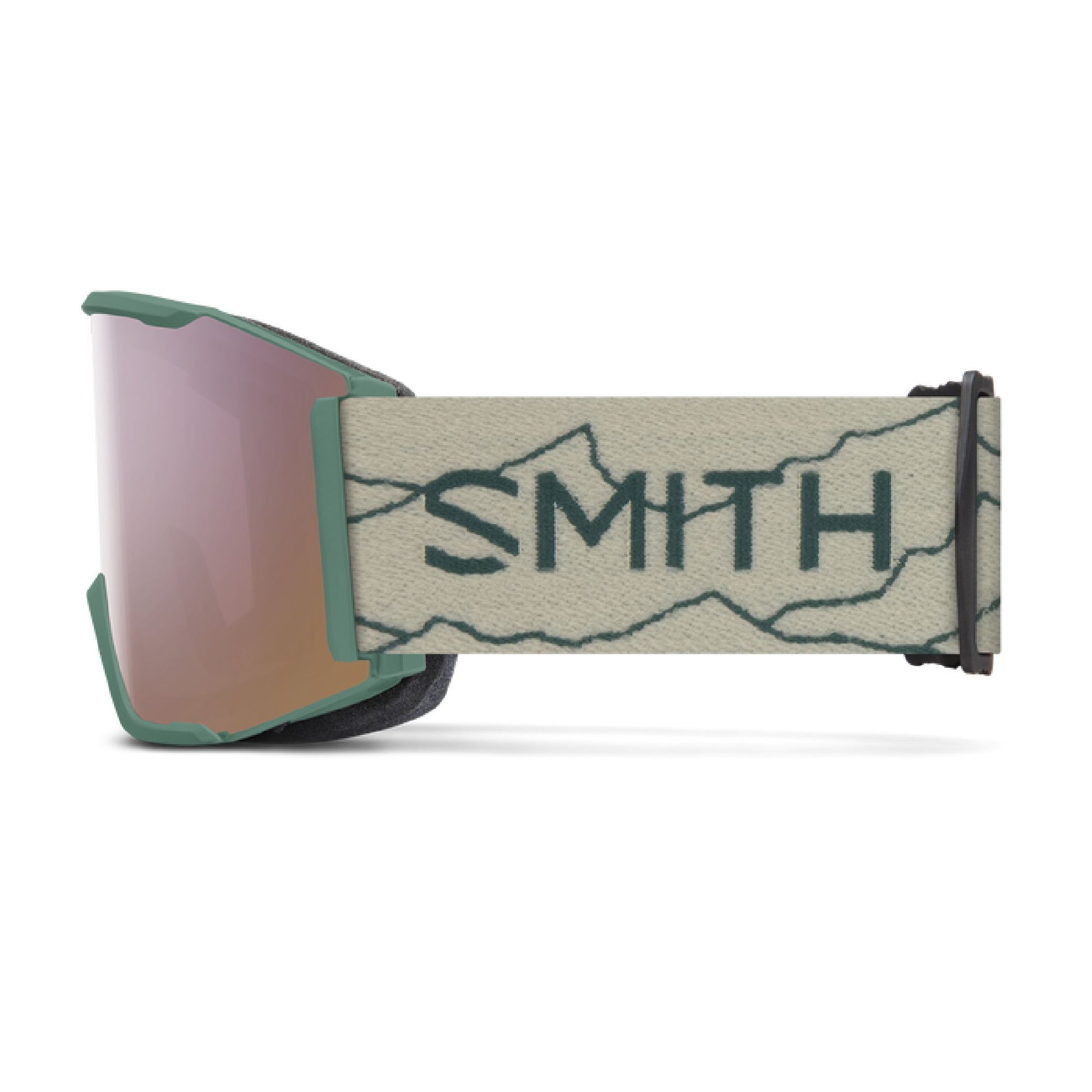 Smith Squad MAG Snow Goggle AC | Elena Hight / ChromaPop Everyday Rose Gold Mirror Snow Goggles