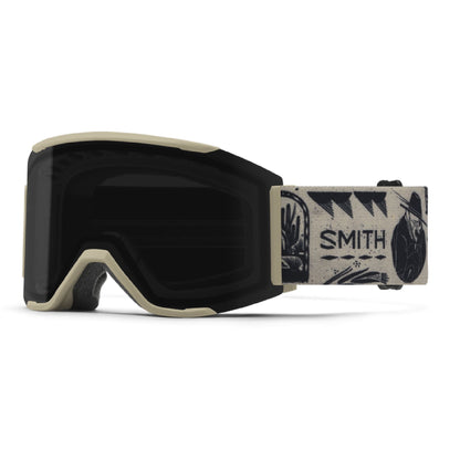 Smith Squad MAG Snow Goggle Artist Series | Jess Mudget ChromaPop Sun Black - Smith Snow Goggles