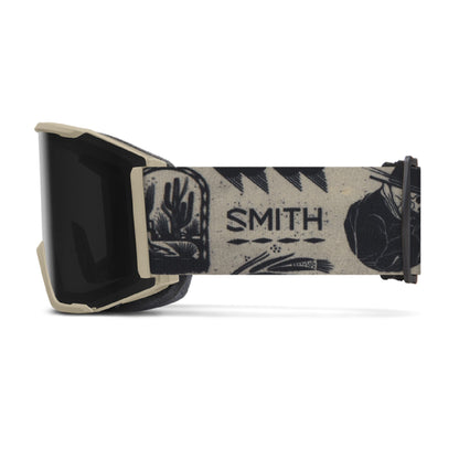Smith Squad MAG Snow Goggle Artist Series | Jess Mudget ChromaPop Sun Black - Smith Snow Goggles