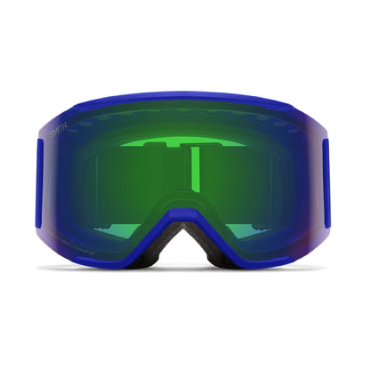 Smith Squad MAG Snow Goggle Lapis Brain Waves ChromaPop Everyday Green Mirror - Smith Snow Goggles