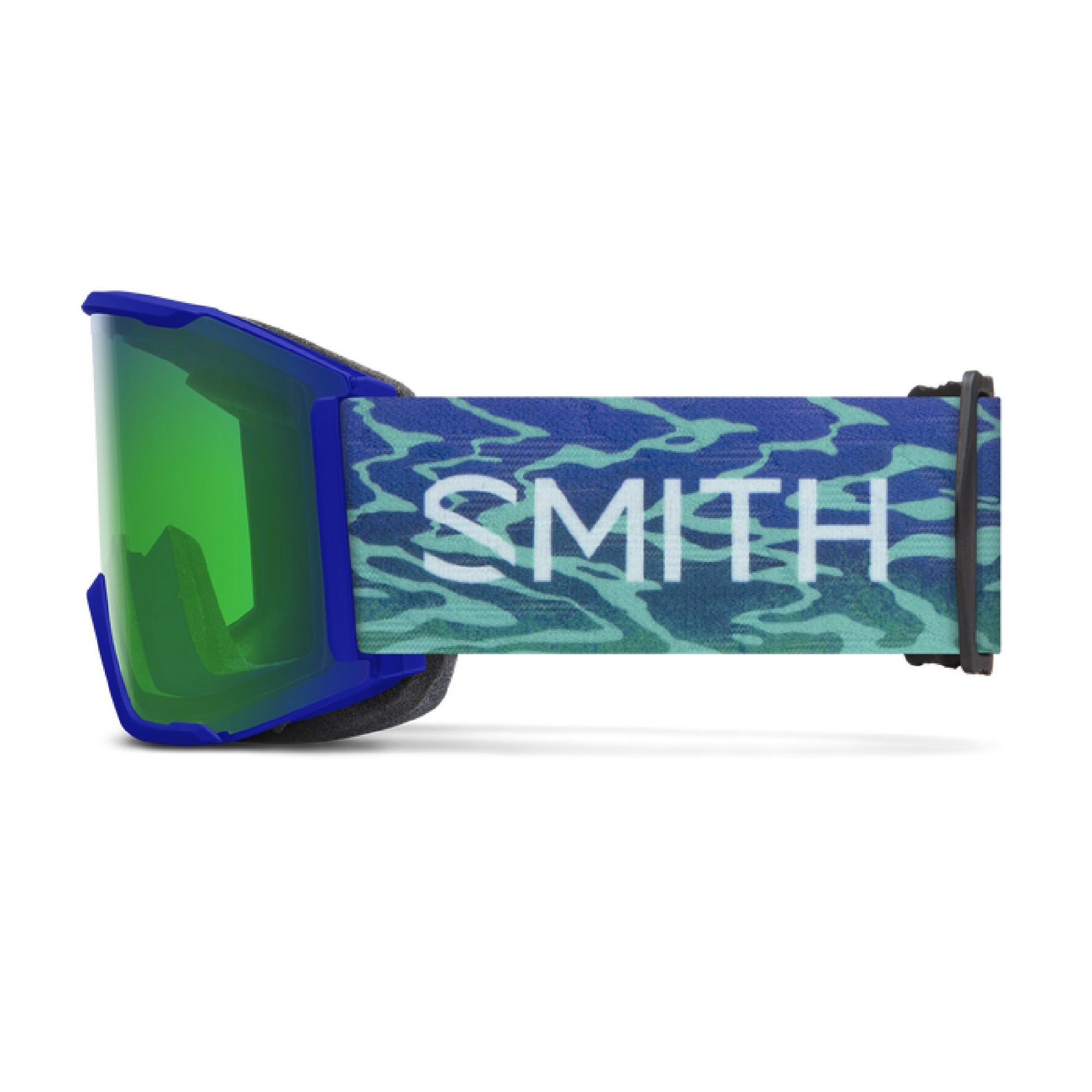 Smith Squad MAG Snow Goggle Lapis Brain Waves / ChromaPop Everyday Green Mirror Snow Goggles