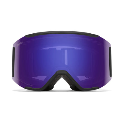 Smith Squad MAG Low Bridge Fit Snow Goggle Study Hall ChromaPop Everyday Violet Mirror - Smith Snow Goggles