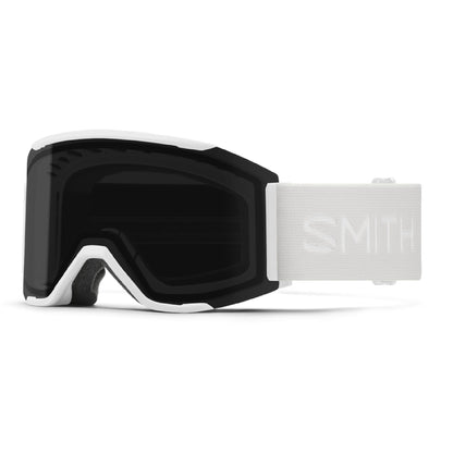 Smith Squad MAG Snow Goggle White Vapor ChromaPop Sun Black - Smith Snow Goggles