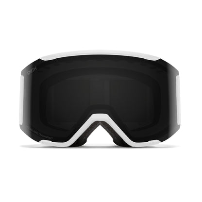 Smith Squad MAG Snow Goggle White Vapor ChromaPop Sun Black - Smith Snow Goggles