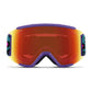Smith Squad S Snow Goggle Purple Haze Neon Cheetah / ChromaPop Everyday Red Mirror Snow Goggles