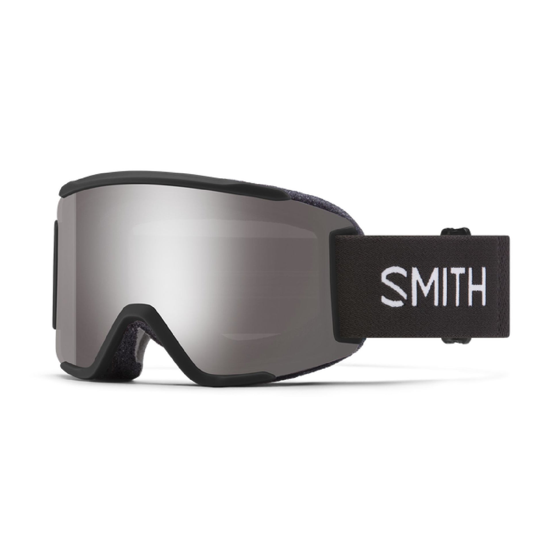Smith Squad S Snow Goggle Black / ChromaPop Sun Platinum Mirror Snow Goggles