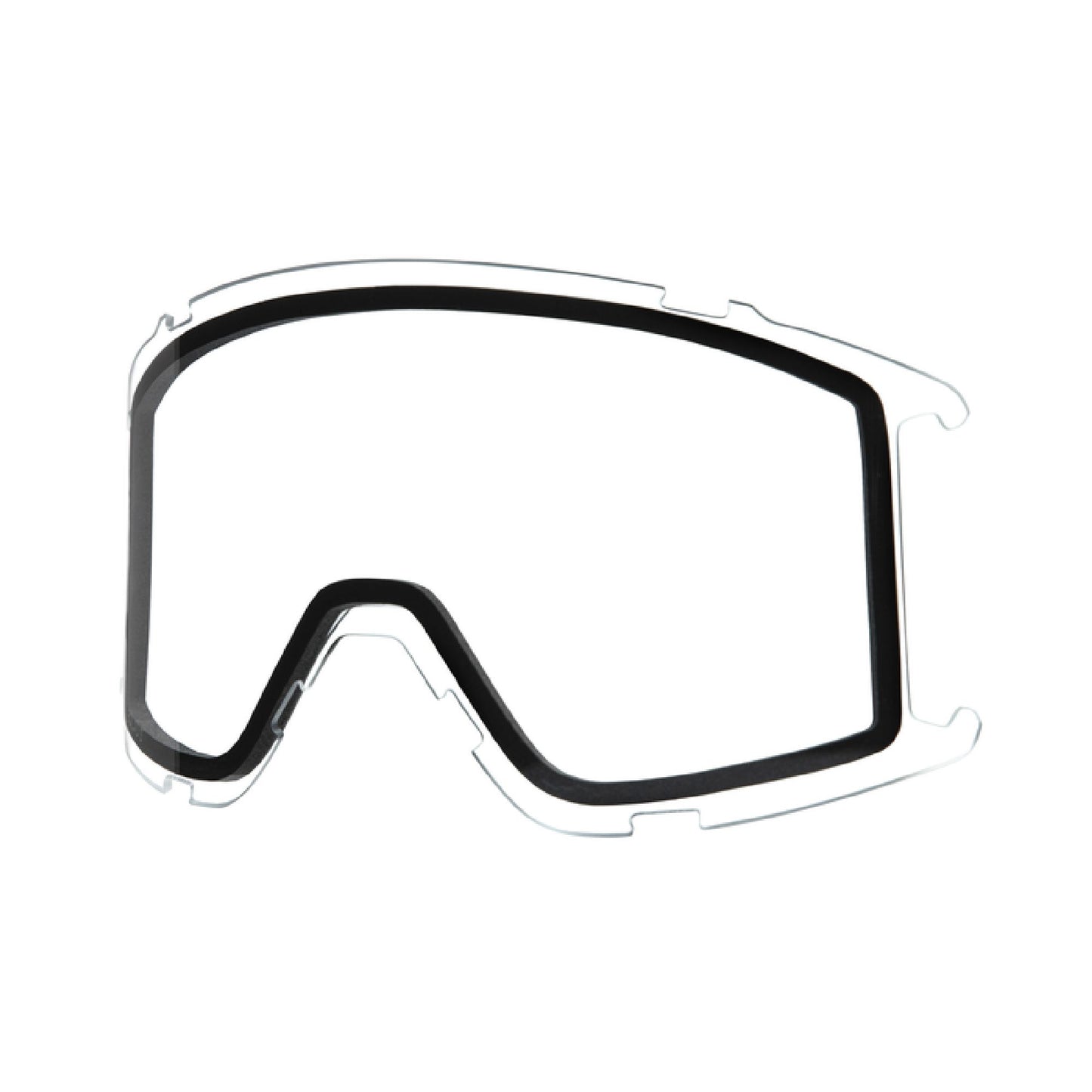 Smith Squad S Snow Goggle White Vapor / ChromaPop Everyday Green Mirror Snow Goggles