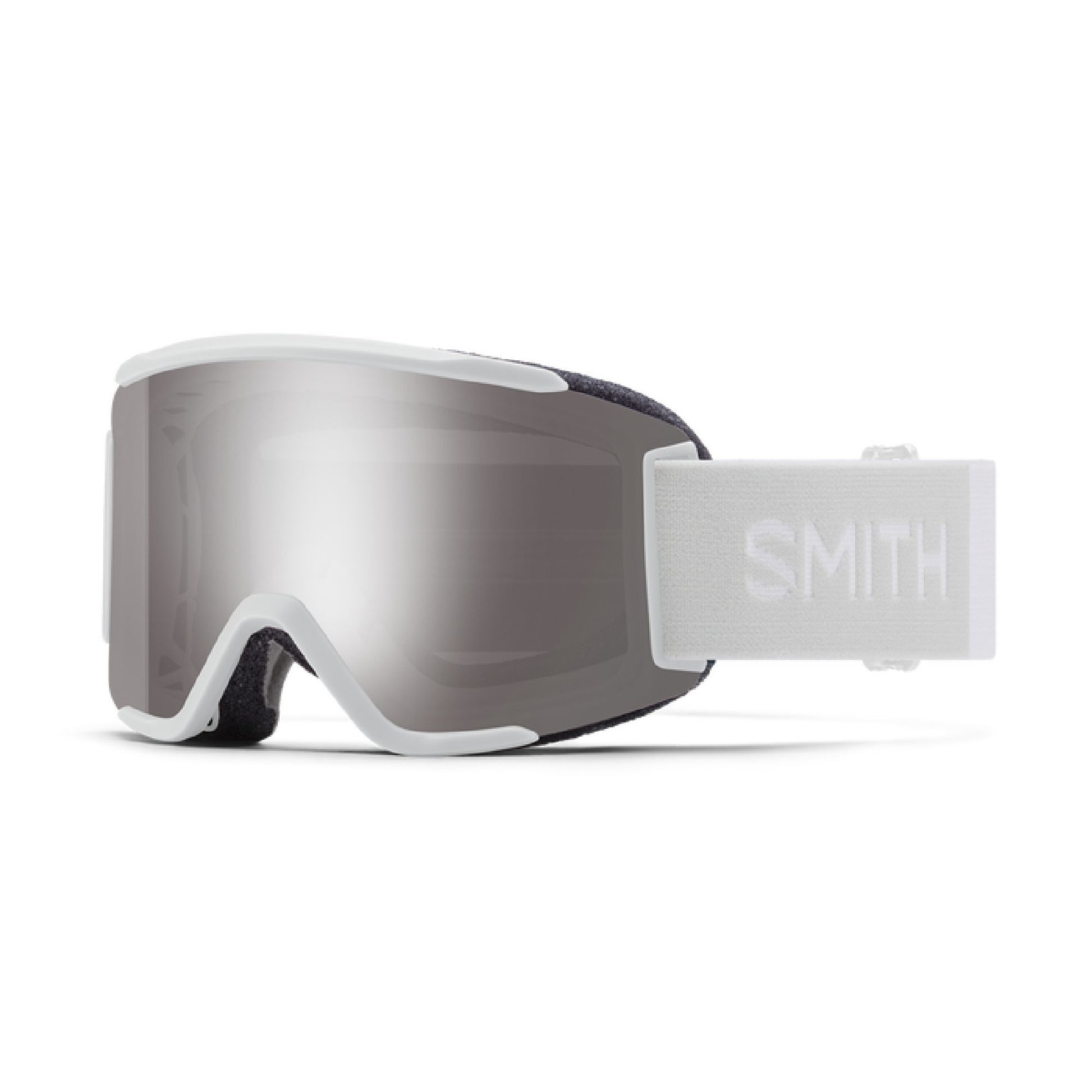 Smith Squad S Snow Goggle White Vapor / ChromaPop Sun Platinum Mirror Snow Goggles