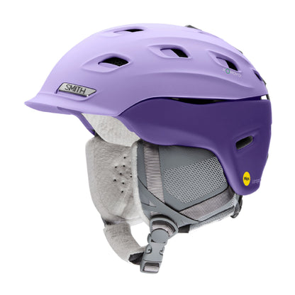 Smith Women's Vantage MIPS Snow Helmet Matte Peri Dust Purple Haze - Smith Snow Helmets