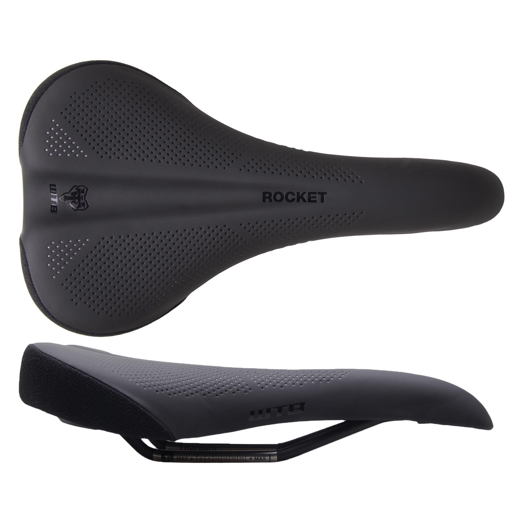 WTB Rocket Saddle - Titanium Black Wide – Dreamruns.com