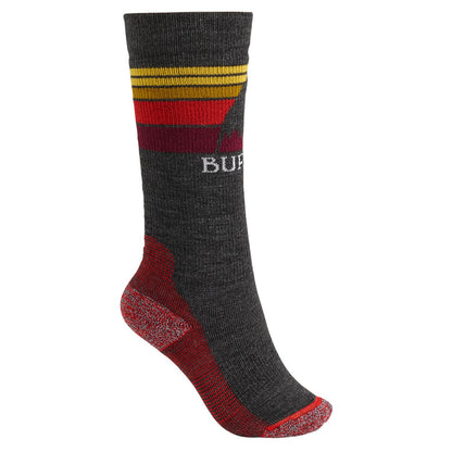 Kids' Burton Emblem Midweight Socks True Black - Burton Snow Socks