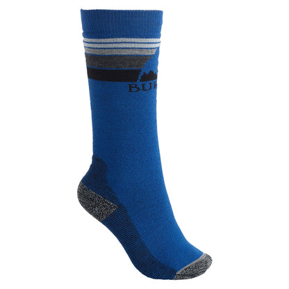 Kids' Burton Emblem Midweight Socks Classic Blue - Burton Snow Socks