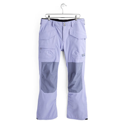 Men's Burton Southside 2L Pants - Slim Fit Foxglove Violet Folkstone Gray - Burton Snow Pants