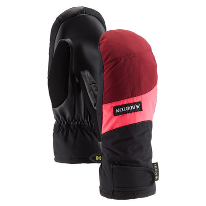 Women's Burton Reverb GORE-TEX Mittens Mulled Berry Potent Pink True Black - Burton Snow Mitts