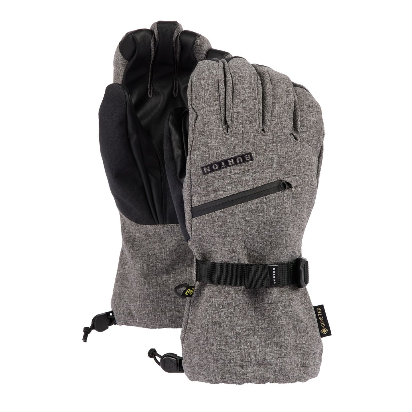 Men's Burton GORE-TEX Gloves Gray Heather Snow Gloves