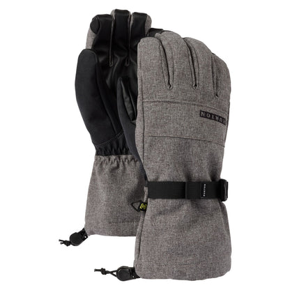 Men's Burton Profile Gloves Gray Heather - Burton Snow Gloves