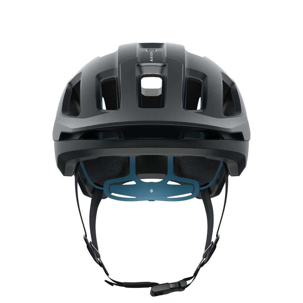 POC Axion Spin CPSC Helmet Uranium Black/Basalt Blue Matt Bike Helmets