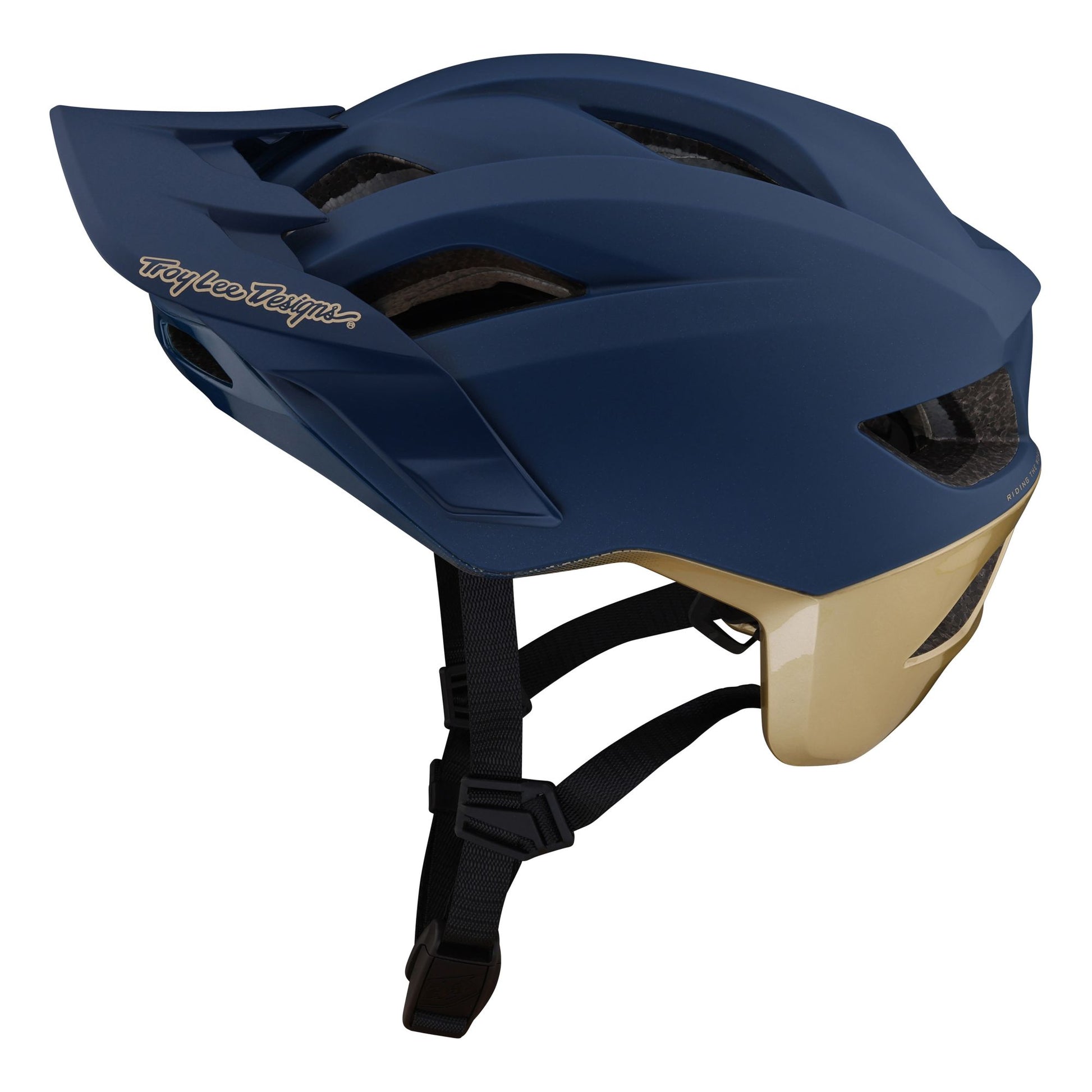 Troy Lee Designs Flowline SE MIPS Helmet Radian Navy/Titanium M\L Bike Helmets