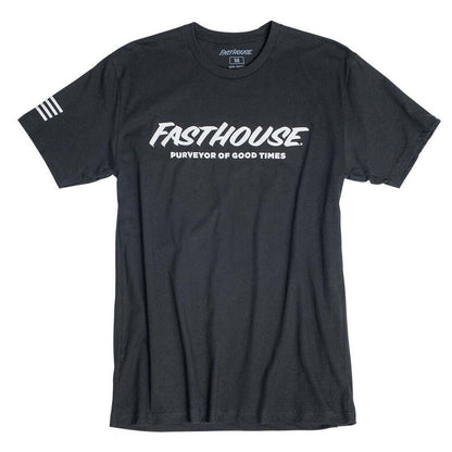 Fasthouse Logo Tee Black L - Fasthouse SS Shirts